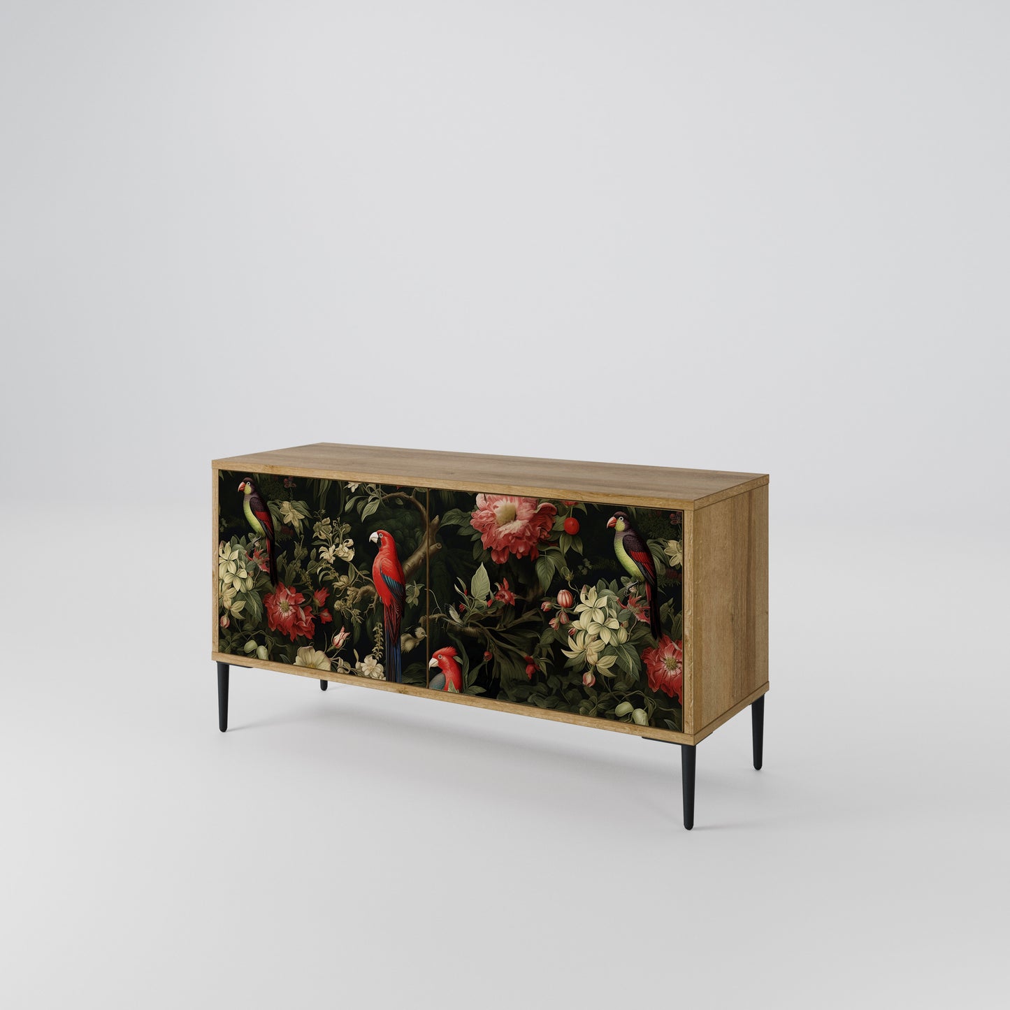 FLORAL FANTASIA Compact 2-Door TV Cabinet