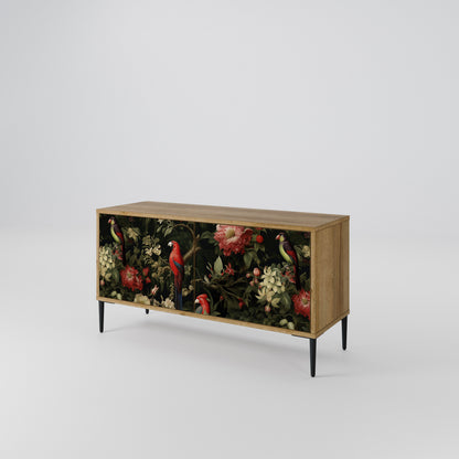 FLORAL FANTASIA Compact 2-Door TV Cabinet