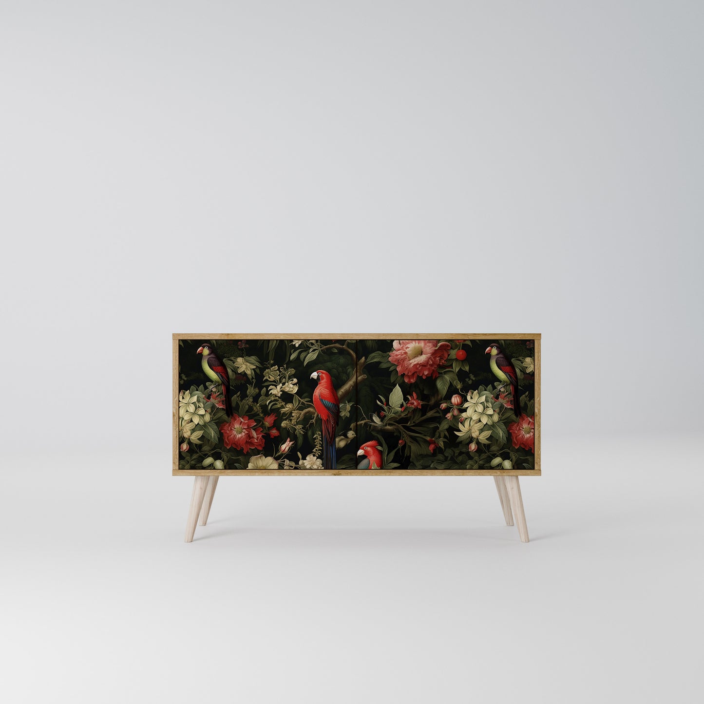 FLORAL FANTASIA Compact 2-Door TV Cabinet