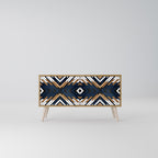 ARTFUL GEOMETRY Móvel de TV Compacto de 2 Portas