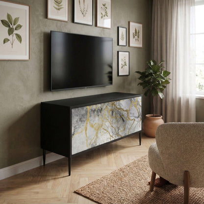 TIMELESS GLIDE Móvel de TV Compacto de 2 Portas