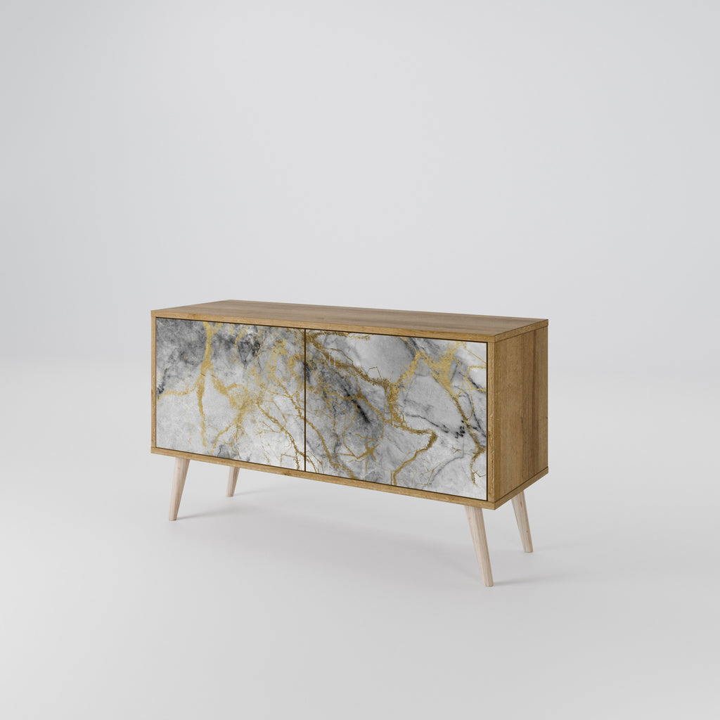 TIMELESS GLIDE Compact 2-Door TV Cabinet