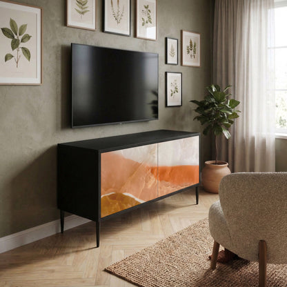 SANDHILLS SPLENDOUR Móvel de TV Compacto de 2 Portas