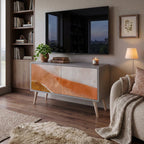 SANDHILLS SPLENDOUR Móvel de TV Compacto de 2 Portas