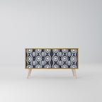 GRAPHITE EYES Compact 2-Door TV Cabinet