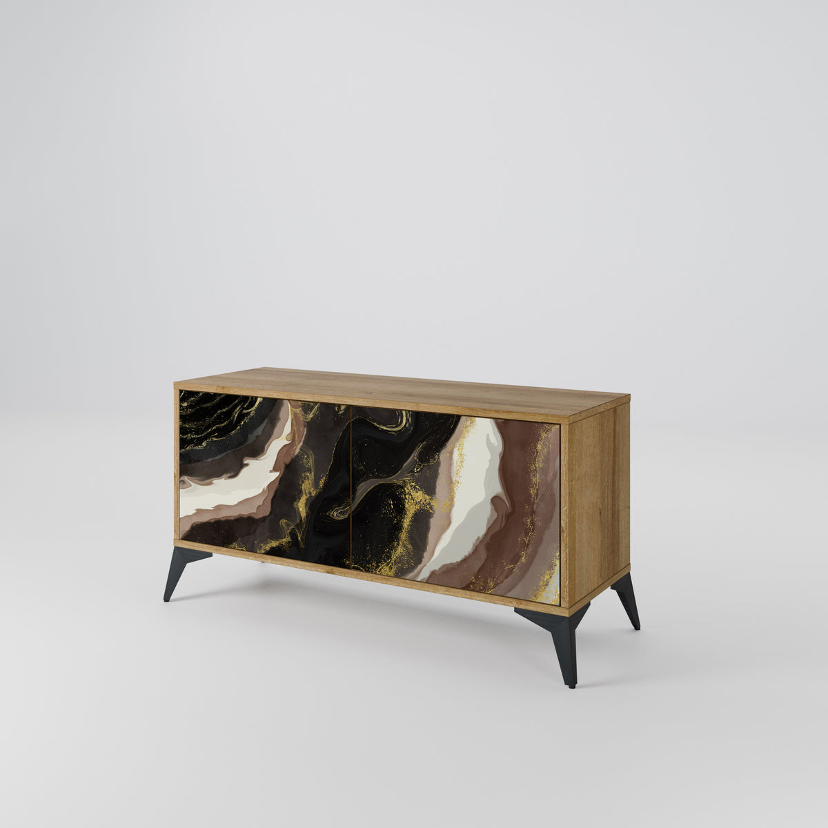 GOLD DUST Compact 2-Door TV Cabinet