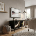 GOLD DUST Móvel de TV Compacto de 2 Portas