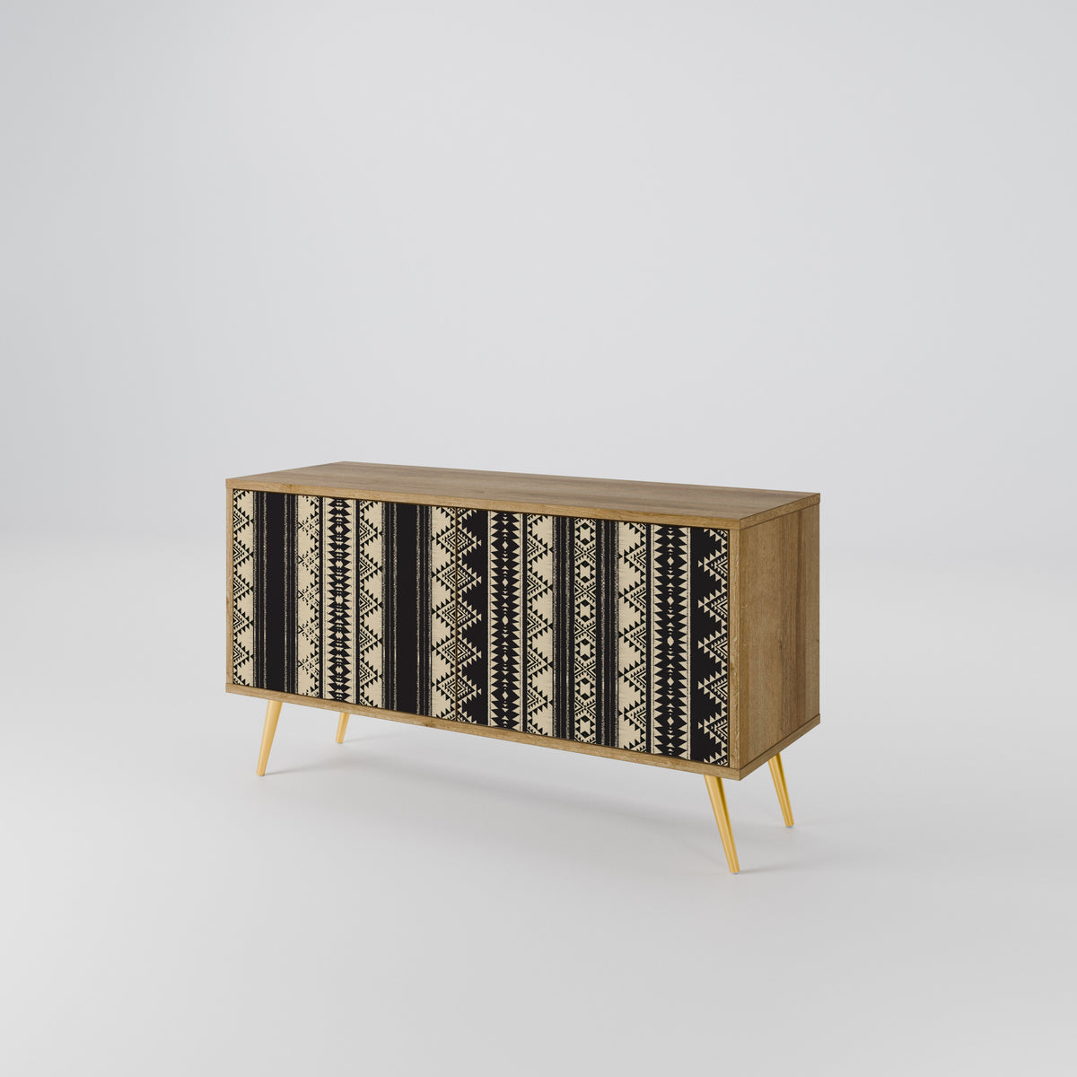 AZTEC Móvel de TV Compacto de 2 Portas