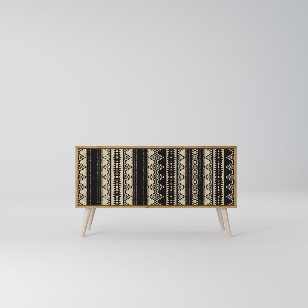 AZTEC Móvel de TV Compacto de 2 Portas