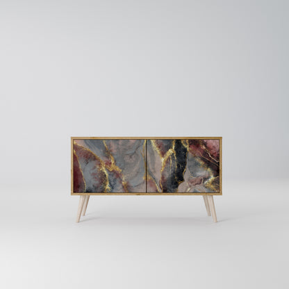 GOLDEN TIDES Compact 2-Door TV Cabinet