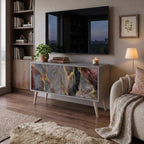 GOLDEN TIDES Compact 2-Door TV Cabinet