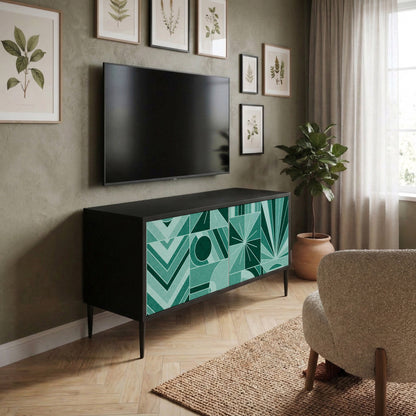 HARMONIC GRID Móvel de TV Compacto de 2 Portas