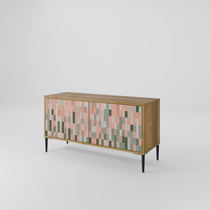 BUILDING THE FUTURE Compact 2-Door TV Cabinet