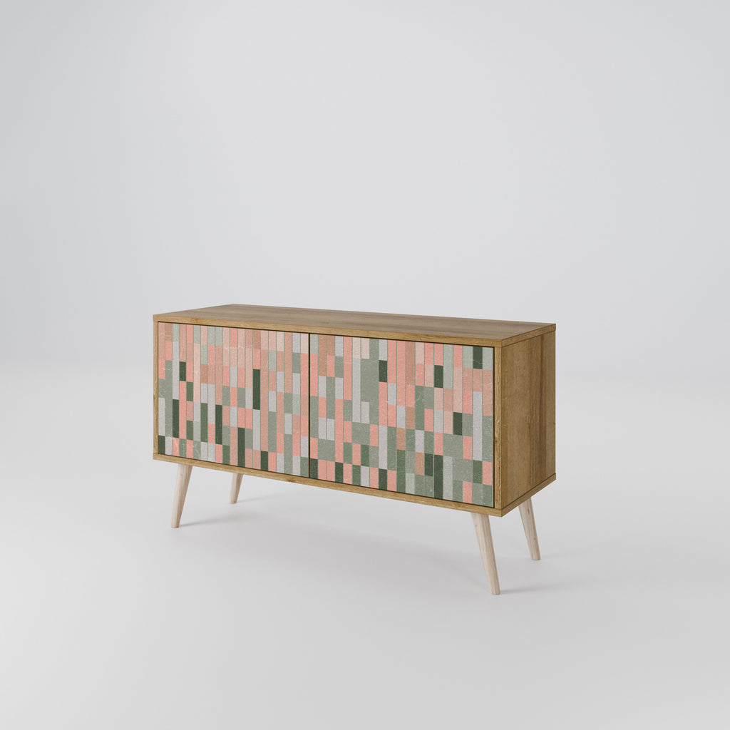 BUILDING THE FUTURE Móvel de TV Compacto de 2 Portas