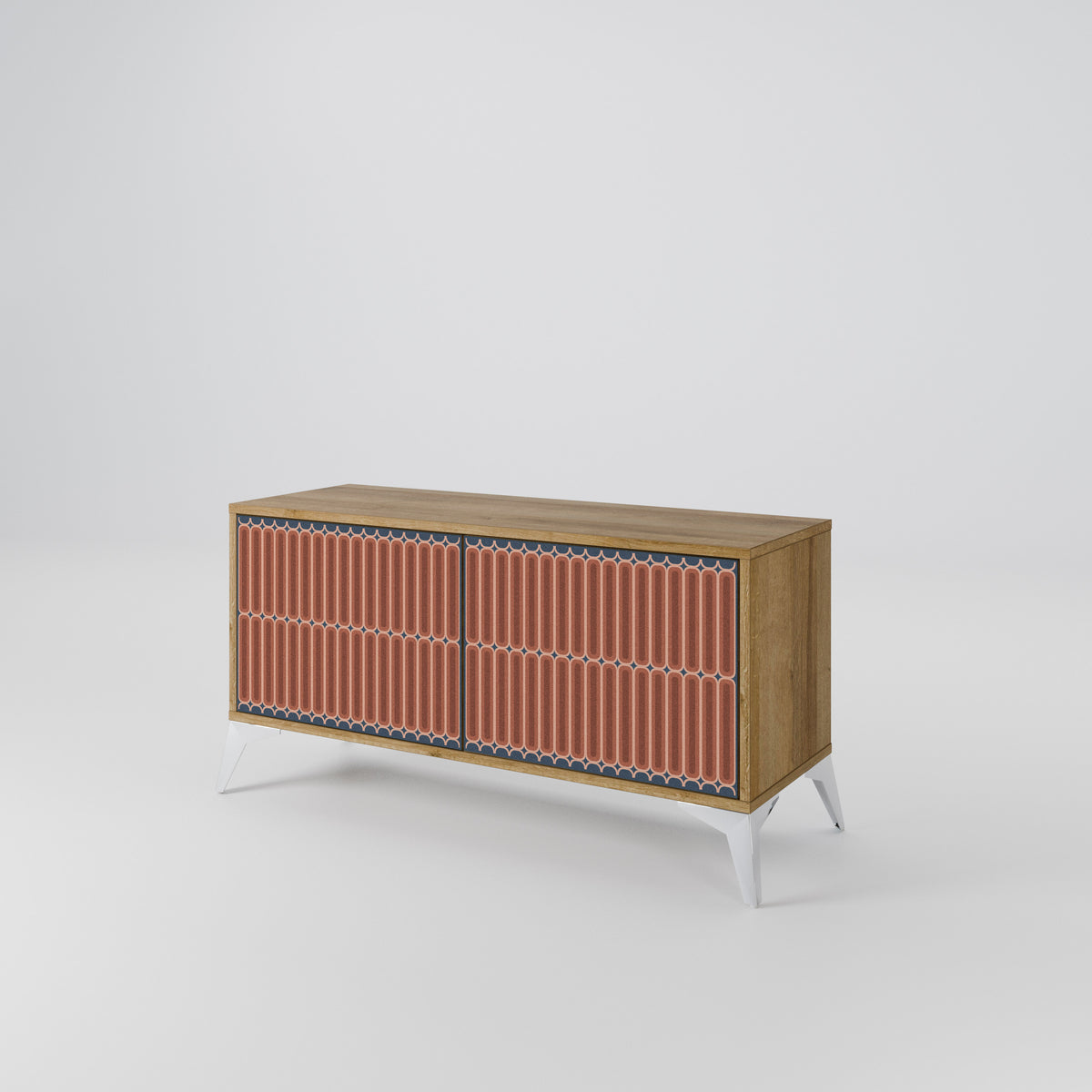 HYPNOTIC GATE Compact 2-Door TV Cabinet