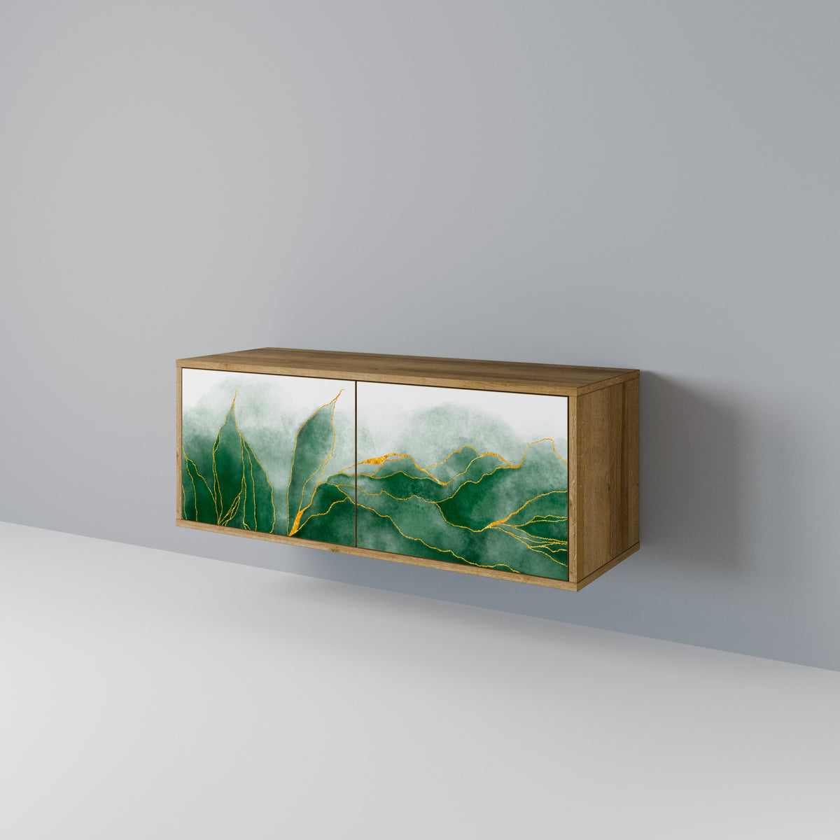 EXPENSIVE NATURE Móvel de TV Compacto de 2 Portas