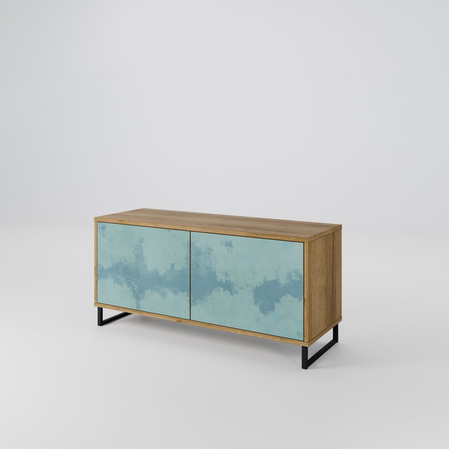 SKY WASH Compact 2-Door TV Cabinet