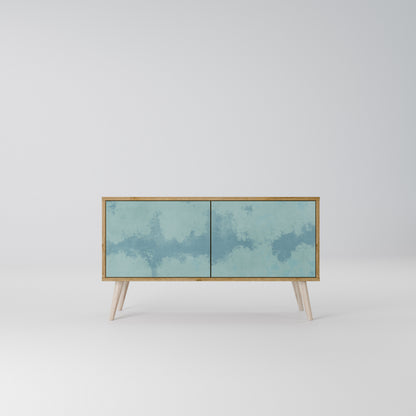 SKY WASH Compact 2-Door TV Cabinet