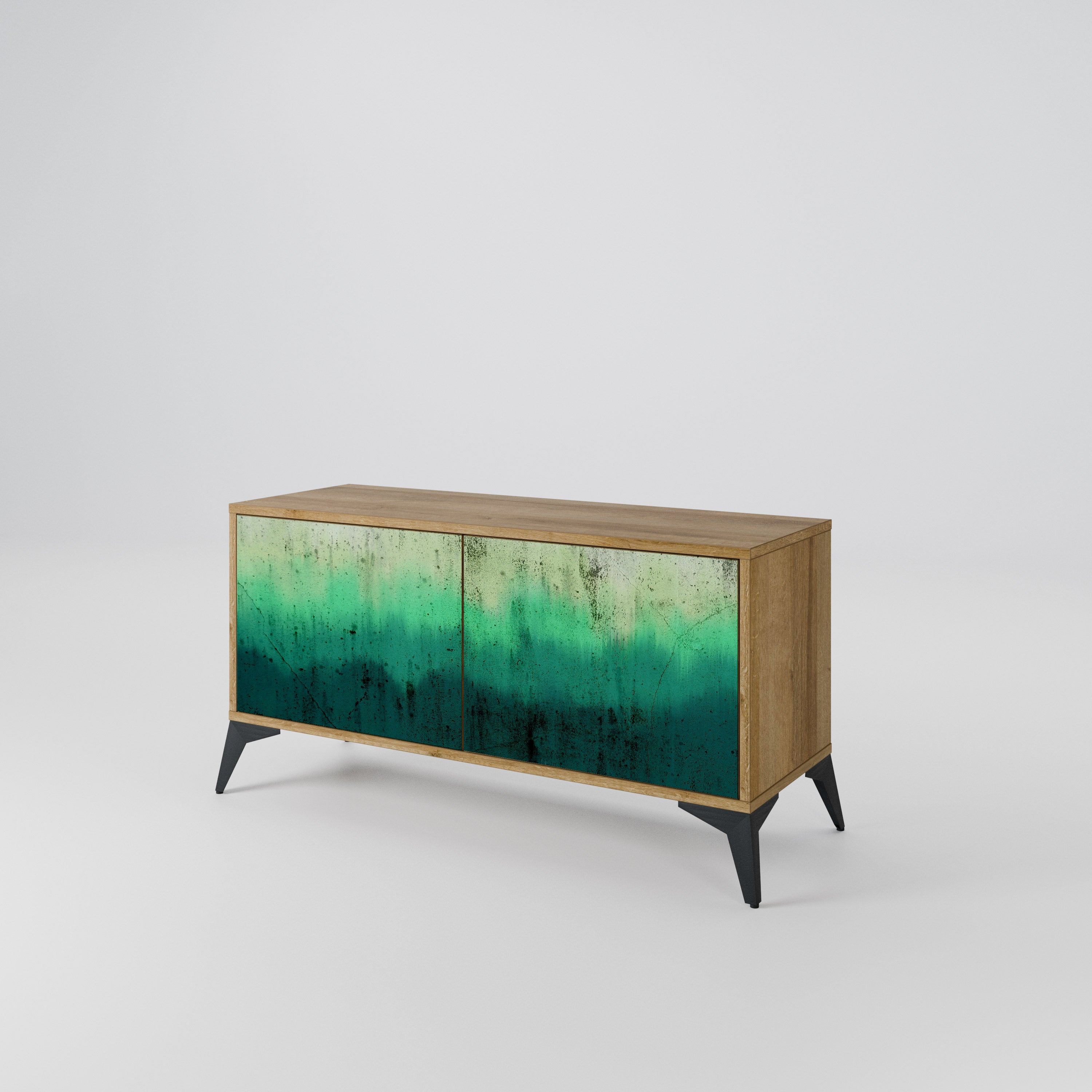 NORTHERN LIGHTS Móvel de TV Compacto de 2 Portas