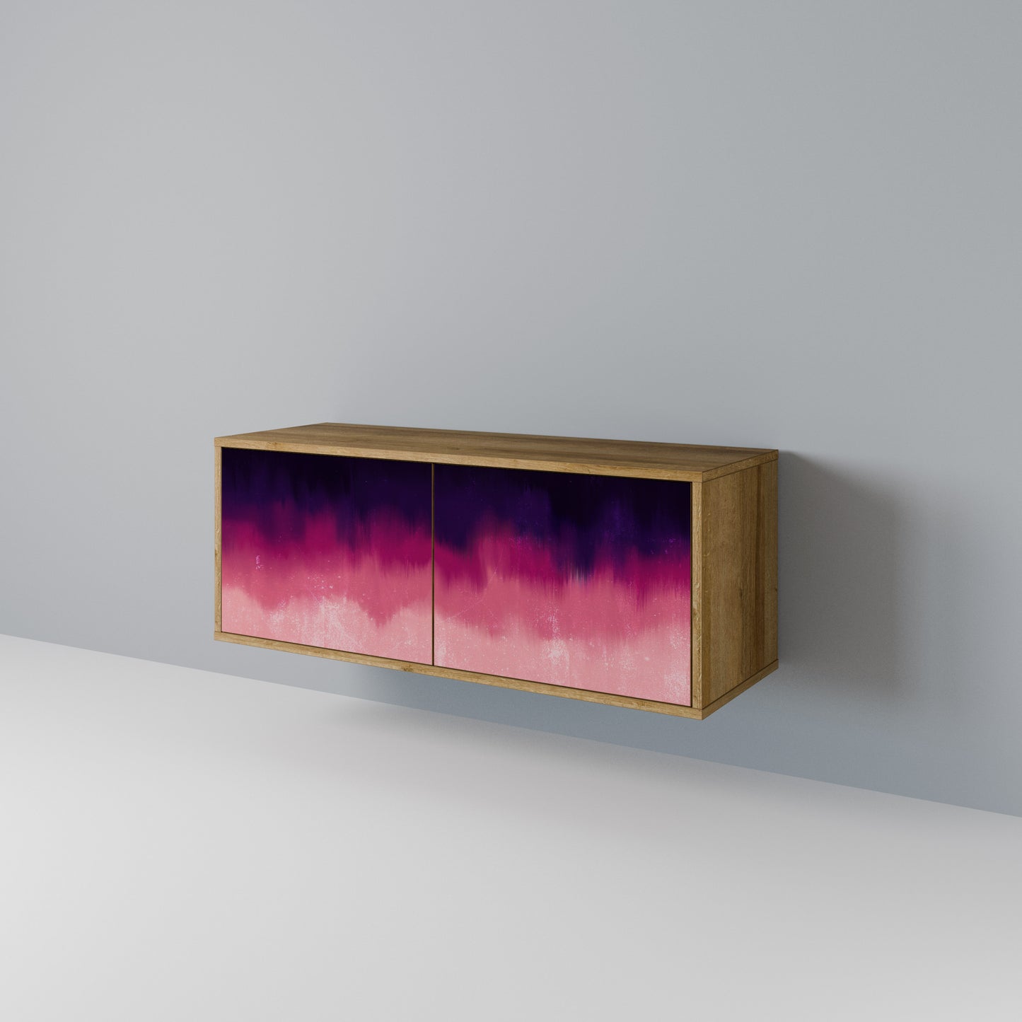 AURORA BOREALIS Móvel de TV Compacto de 2 Portas