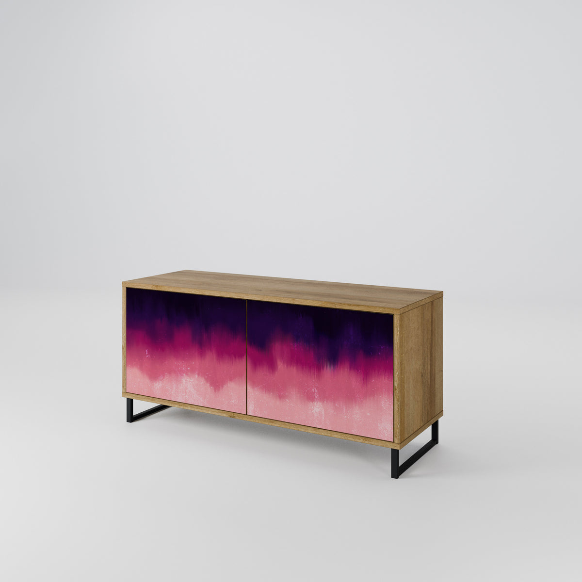 AURORA BOREALIS Móvel de TV Compacto de 2 Portas