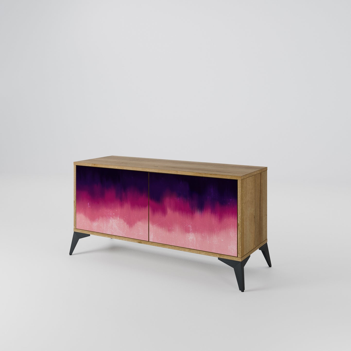 AURORA BOREALIS Móvel de TV Compacto de 2 Portas