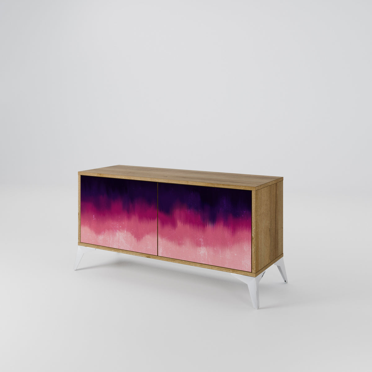 AURORA BOREALIS Móvel de TV Compacto de 2 Portas