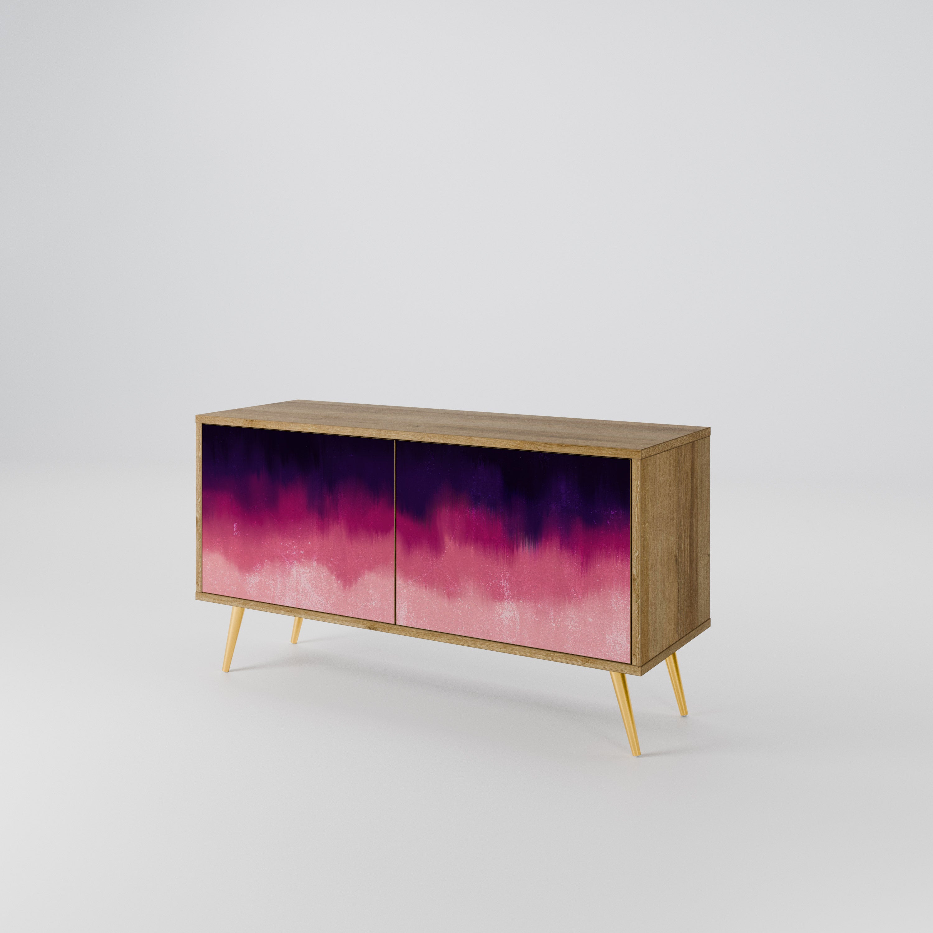 AURORA BOREALIS Móvel de TV Compacto de 2 Portas