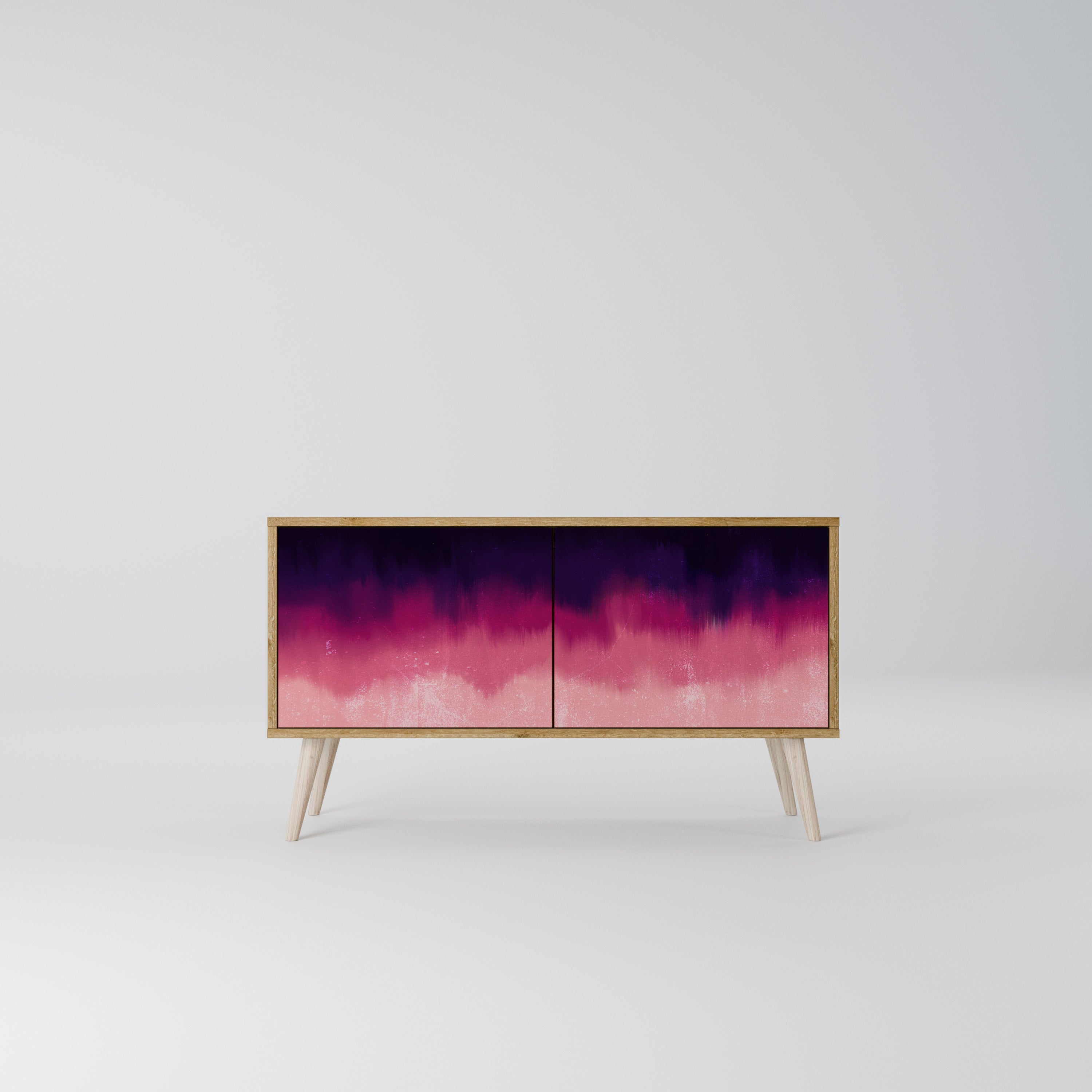 AURORA BOREALIS Compact 2-Door TV Cabinet