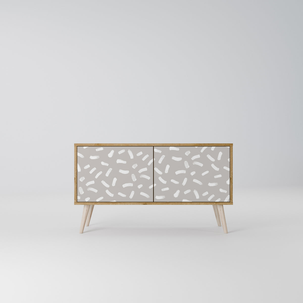 PASSING SECONDS Móvel de TV Compacto de 2 Portas