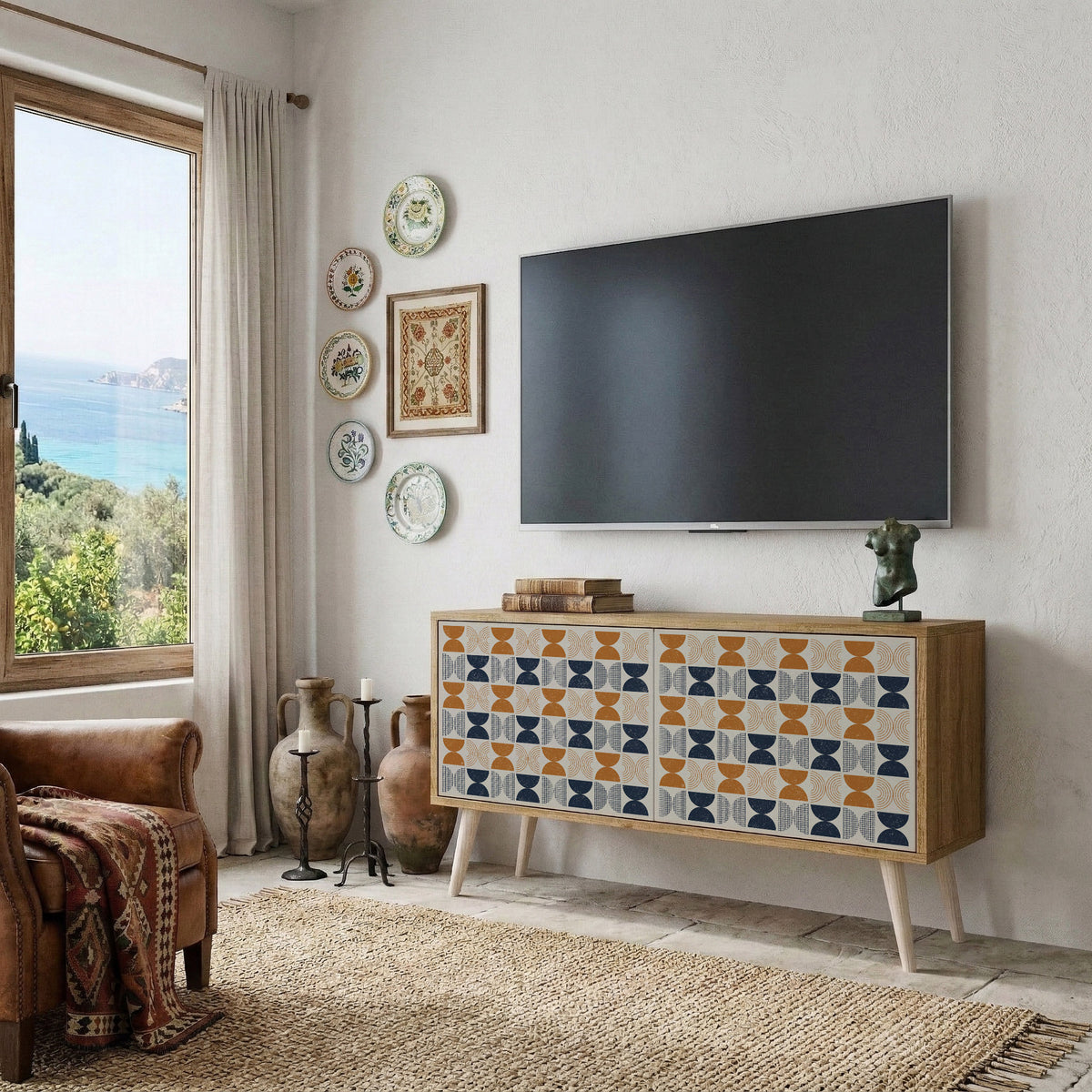 REFLECTION RANGE Compact 2-Door TV Cabinet