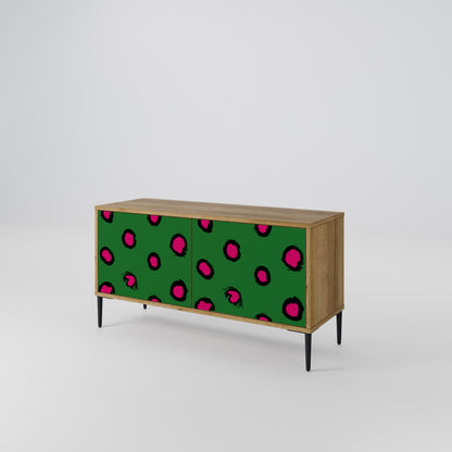 FUNKY SPOTS Móvel de TV Compacto de 2 Portas