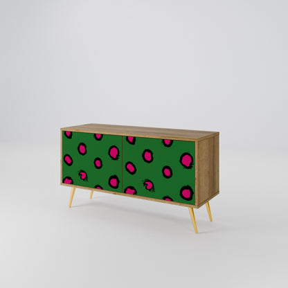 FUNKY SPOTS Móvel de TV Compacto de 2 Portas