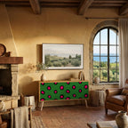 FUNKY SPOTS Móvel de TV Compacto de 2 Portas