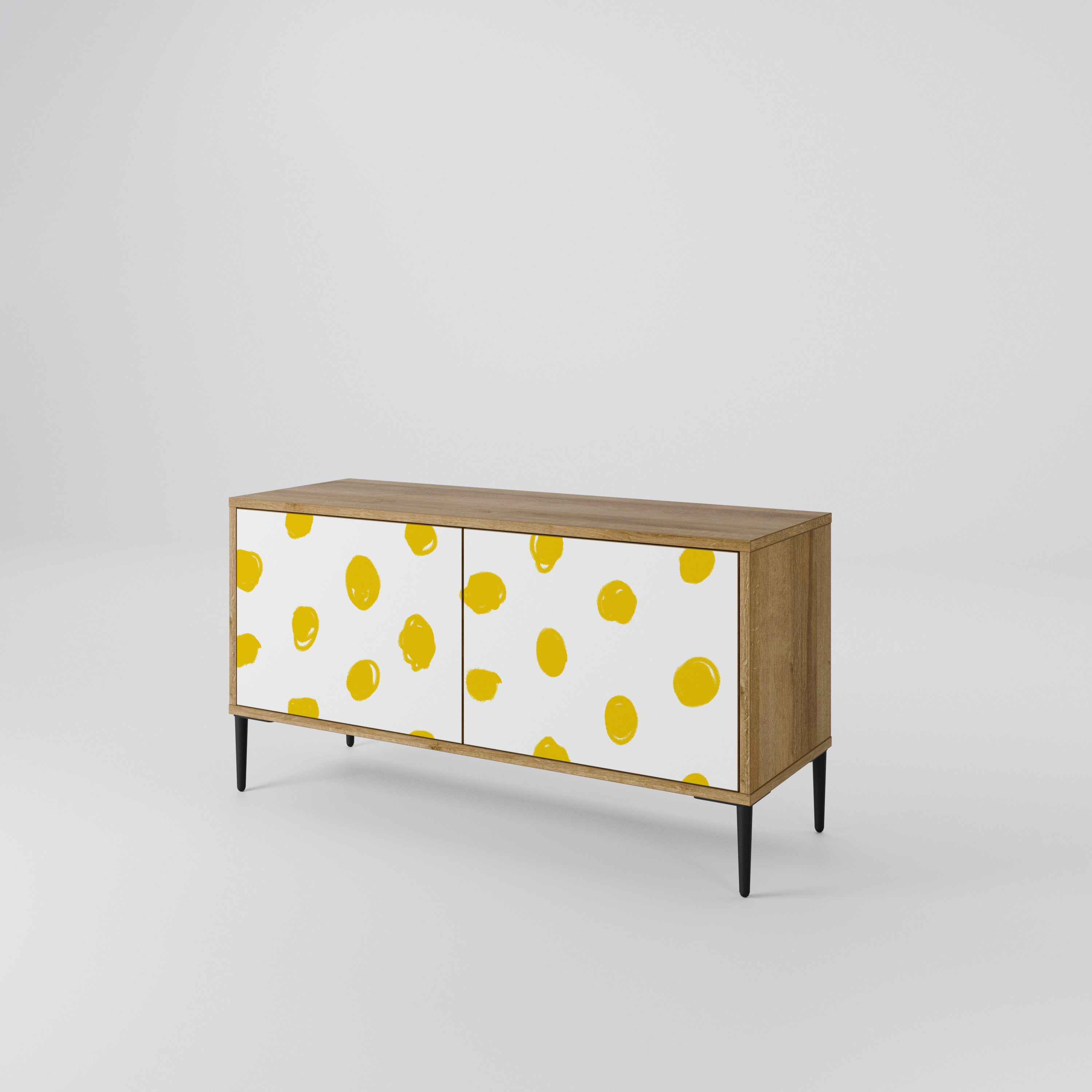 RADIANT REVERIE Móvel de TV Compacto de 2 Portas