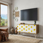 RADIANT REVERIE Móvel de TV Compacto de 2 Portas