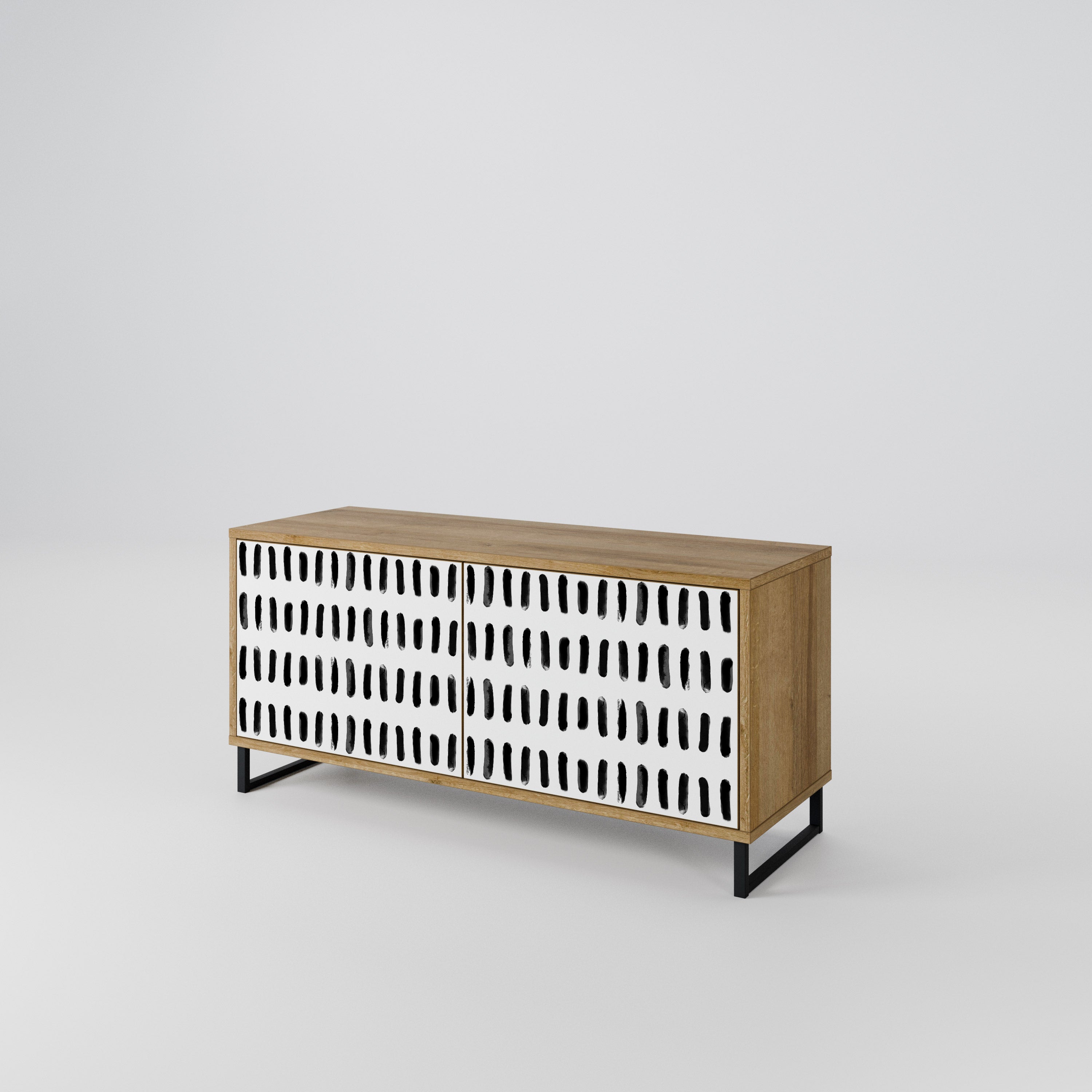 NIGHTY MELODIES Móvel de TV Compacto de 2 Portas