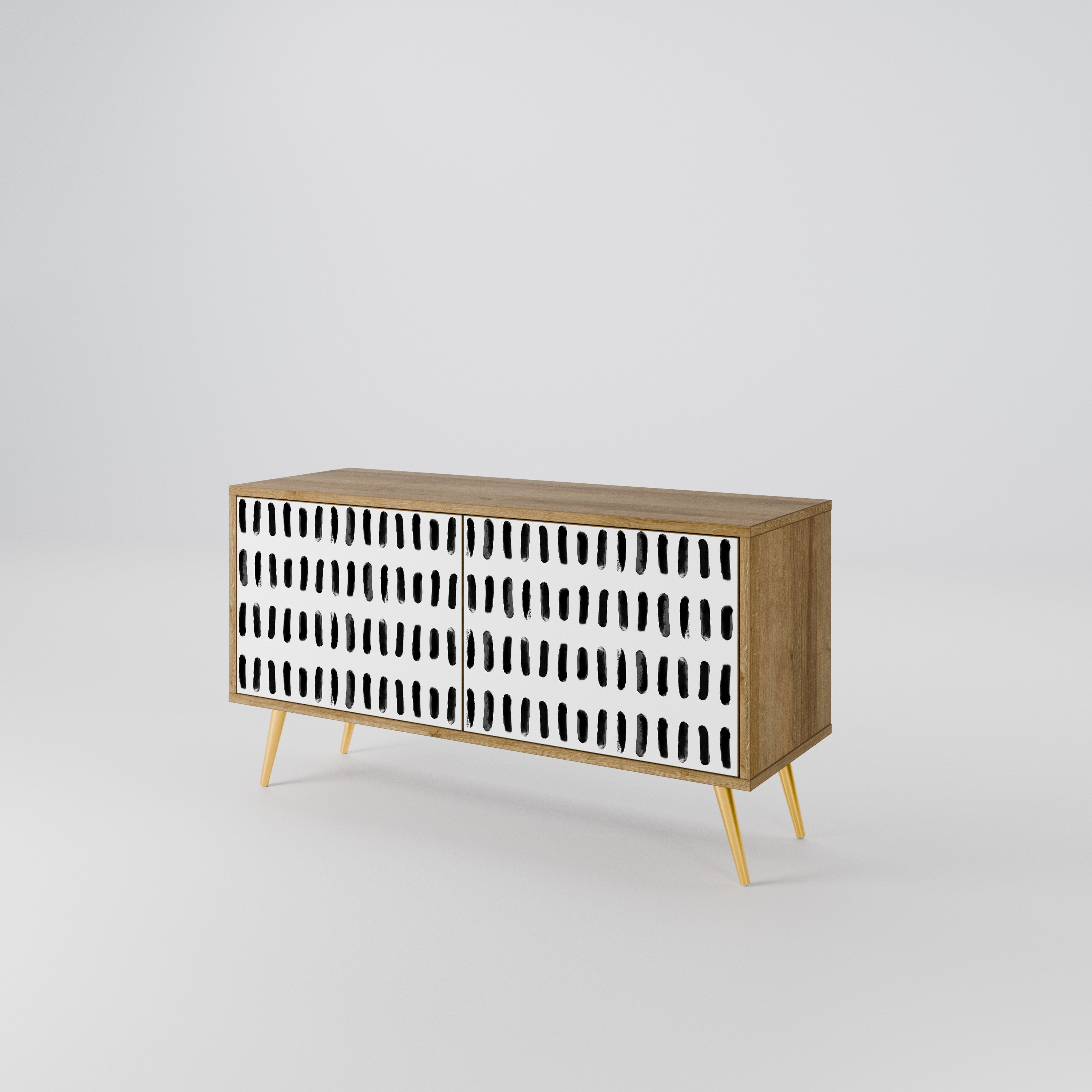 NIGHTY MELODIES Móvel de TV Compacto de 2 Portas