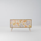 SPRING WHIMSY Compact 2-Door TV Cabinet