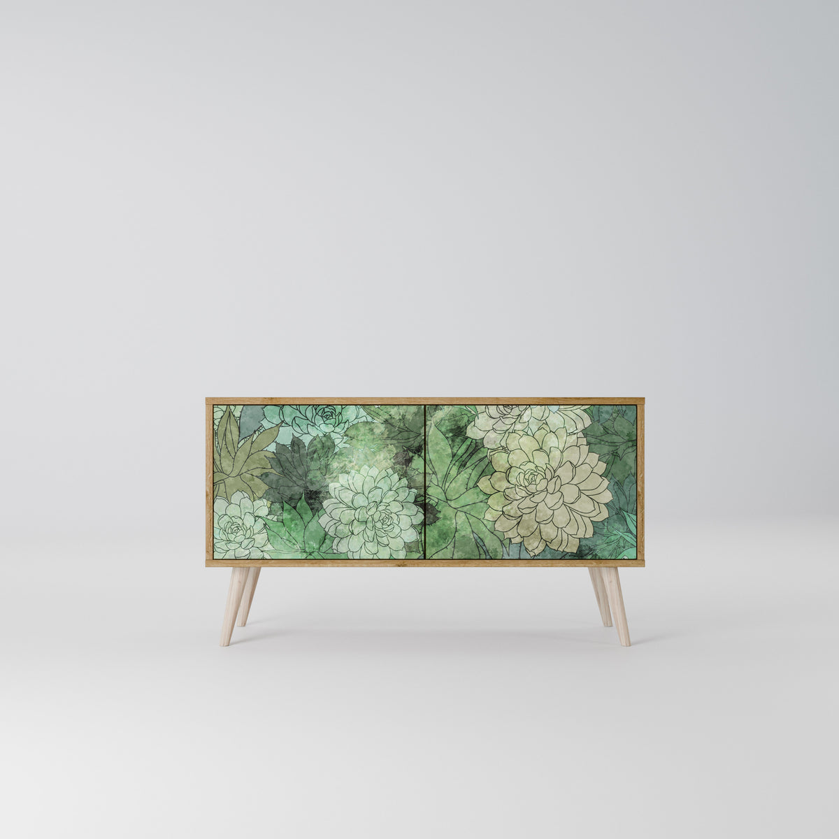 SUCCULENT CLUSTER Móvel de TV Compacto de 2 Portas