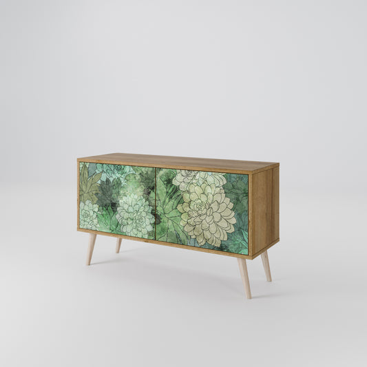 SUCCULENT CLUSTER Móvel de TV Compacto de 2 Portas