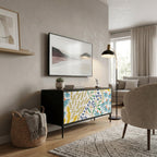 HELLO SPRING Compact 2-Door TV Cabinet