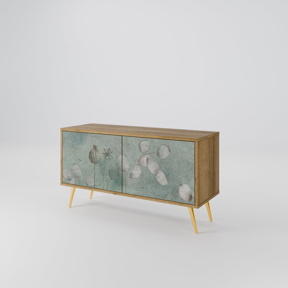 NIGHT LADY Compact 2-Door TV Cabinet