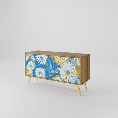 DAISY LUXE Móvel de TV Compacto de 2 Portas