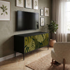 TROPICAL BEAUTY Móvel de TV Compacto de 2 Portas