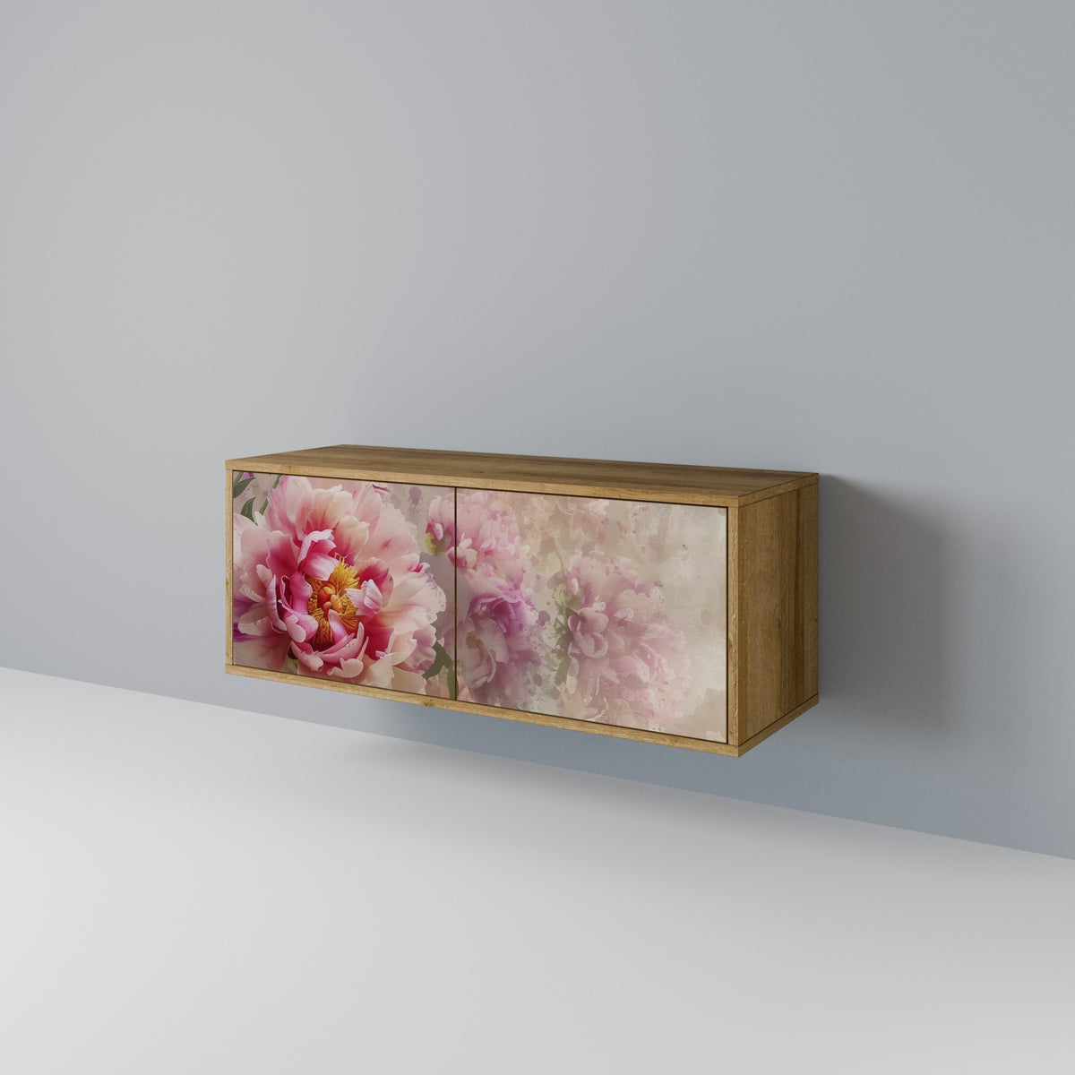 PEONY WHISPER Móvel de TV Compacto de 2 Portas