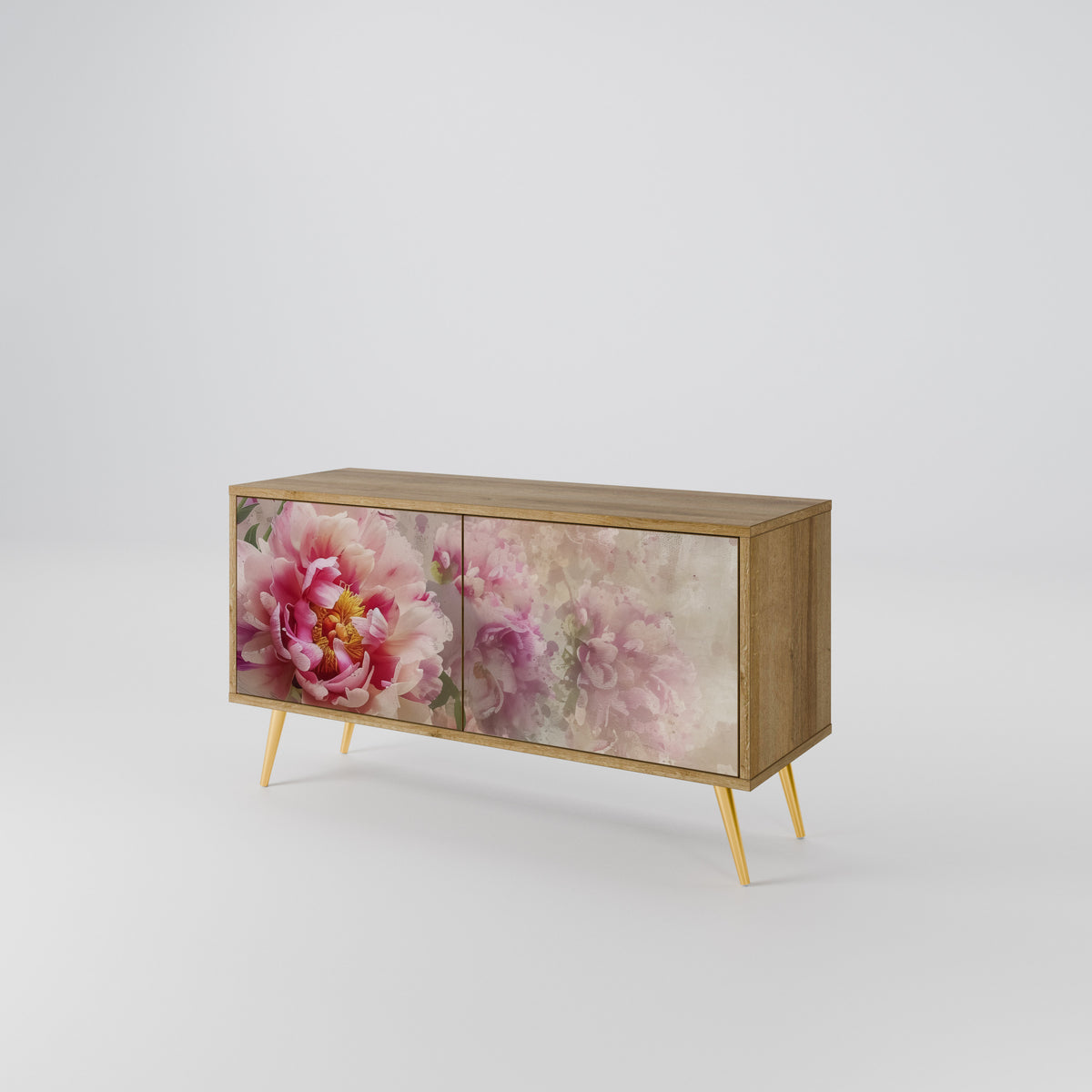 PEONY WHISPER Móvel de TV Compacto de 2 Portas