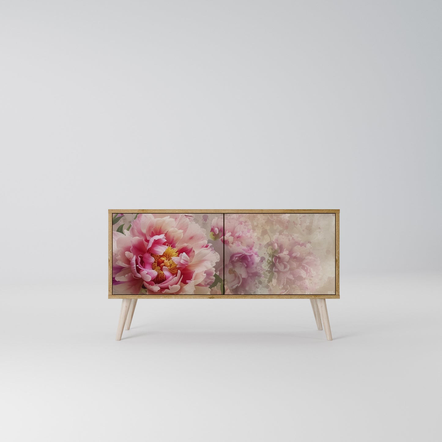 PEONY WHISPER Móvel de TV Compacto de 2 Portas