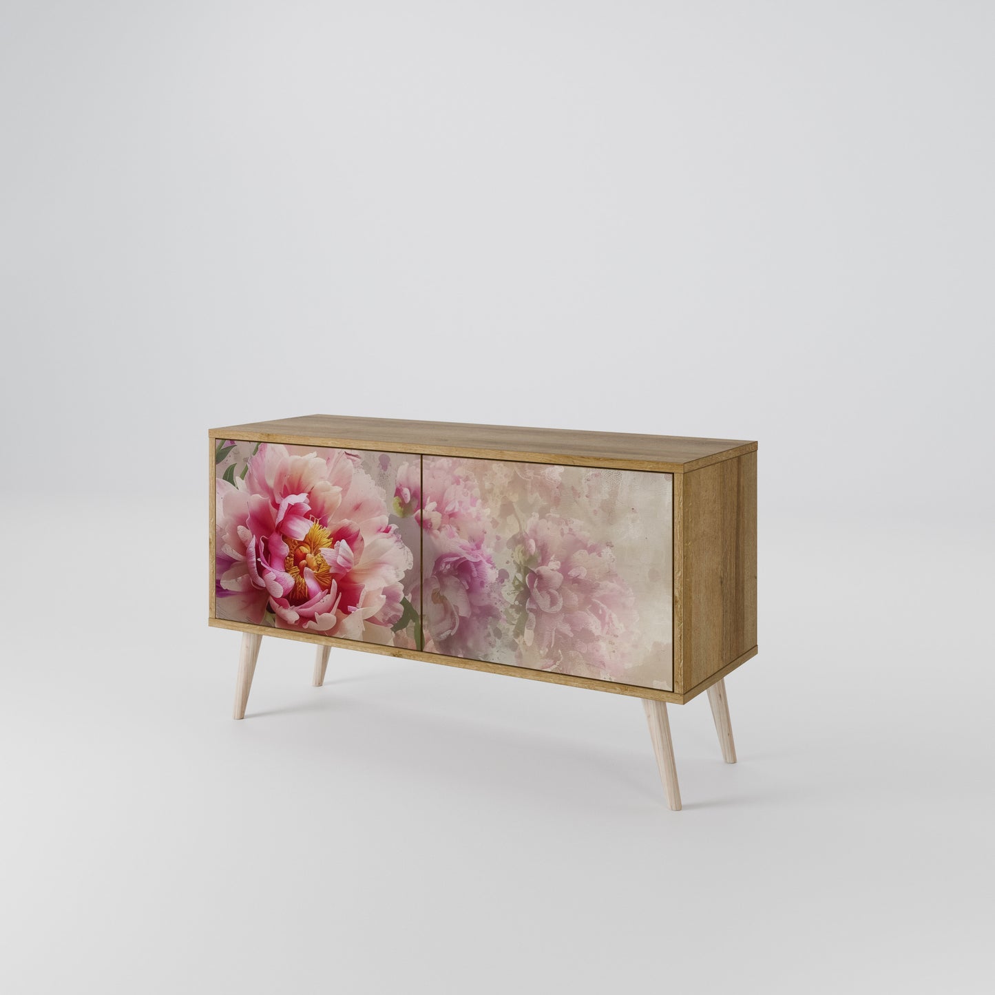 PEONY WHISPER Móvel de TV Compacto de 2 Portas
