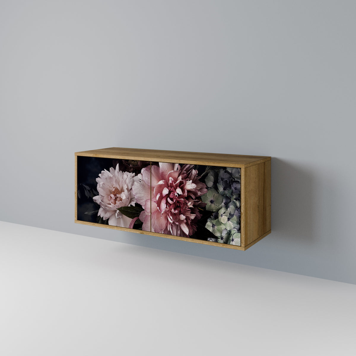 PURE BLOSSOM Móvel de TV Compacto de 2 Portas